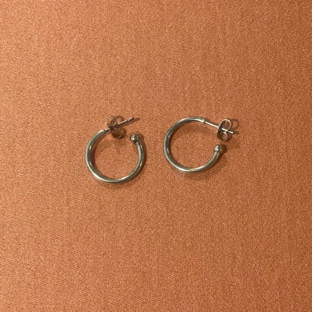 James Avery Retired hoop earrings
